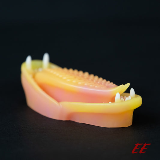 Ecthir Silicone Grindable - Peach/Yellow - Medium Firmness
