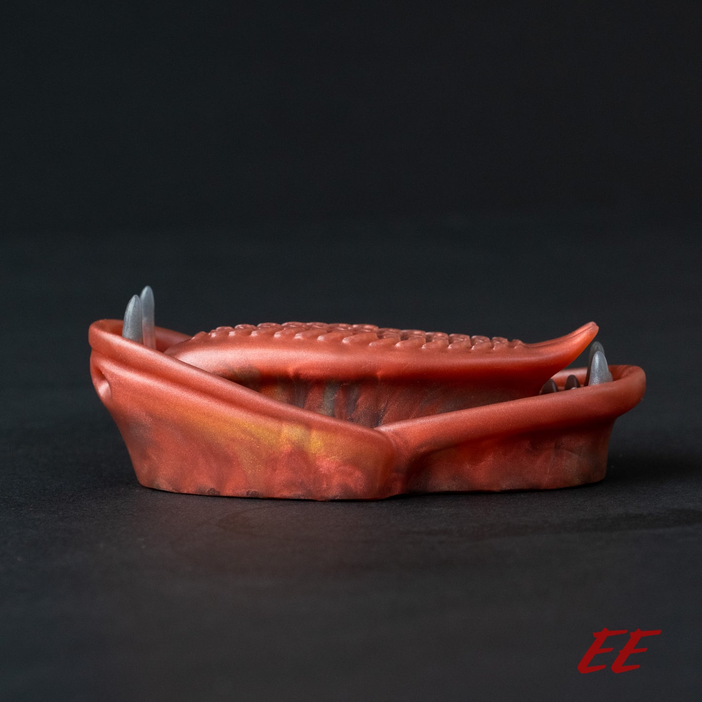 Ecthir Silicone Grindable - Soft Firmness - Shimmery Red/Black/Gold