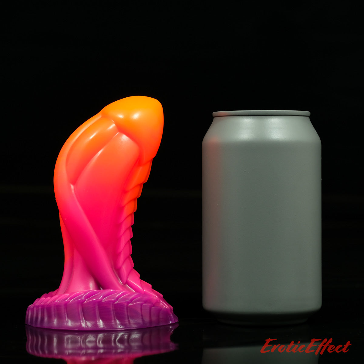 Krothur Fantasy Silicone Dildo - Triple Neon Colourway - Made To Order