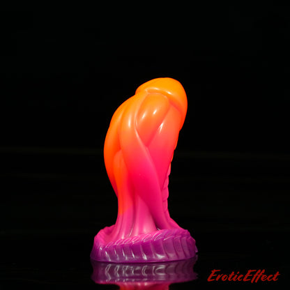 Krothur Fantasy Silicone Dildo - Triple Neon Colourway - Made To Order