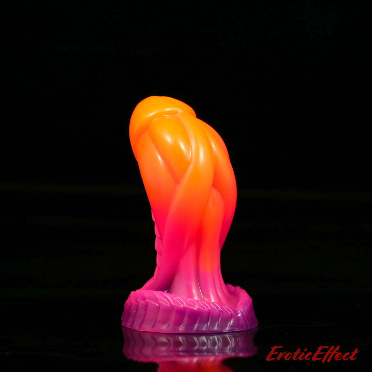 Krothur Fantasy Silicone Dildo - Triple Neon Colourway - Made To Order