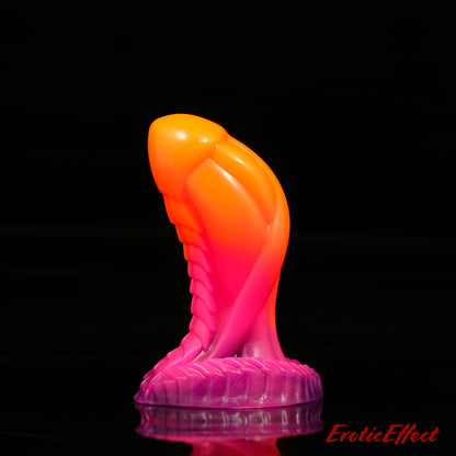 Krothur Fantasy Silicone Dildo - Triple Neon Colourway - Made To Order