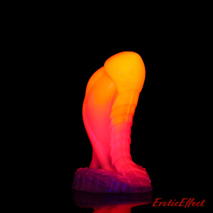 Krothur Fantasy Silicone Dildo - Triple Neon Colourway - Made To Order