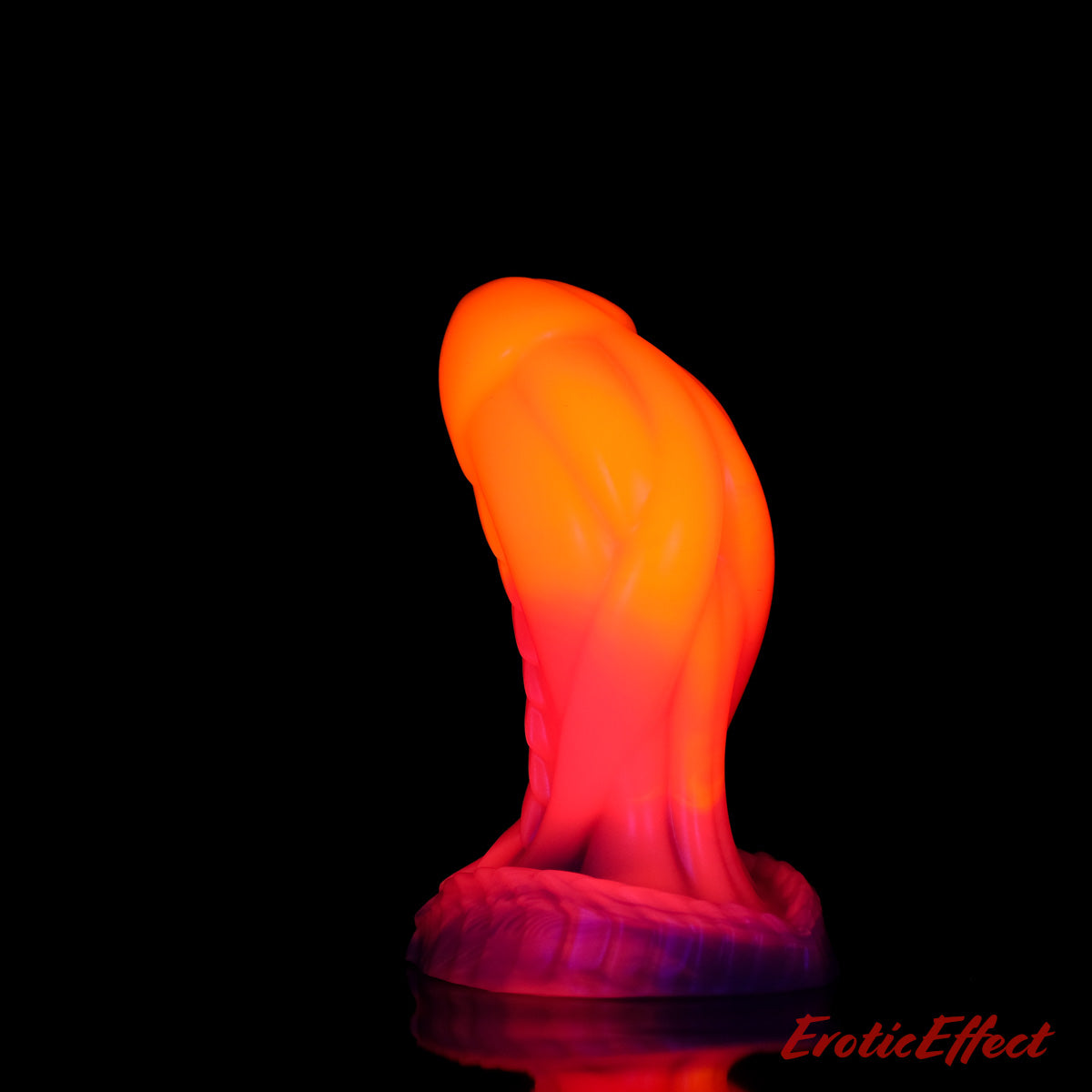 Krothur Fantasy Silicone Dildo - Triple Neon Colourway - Made To Order