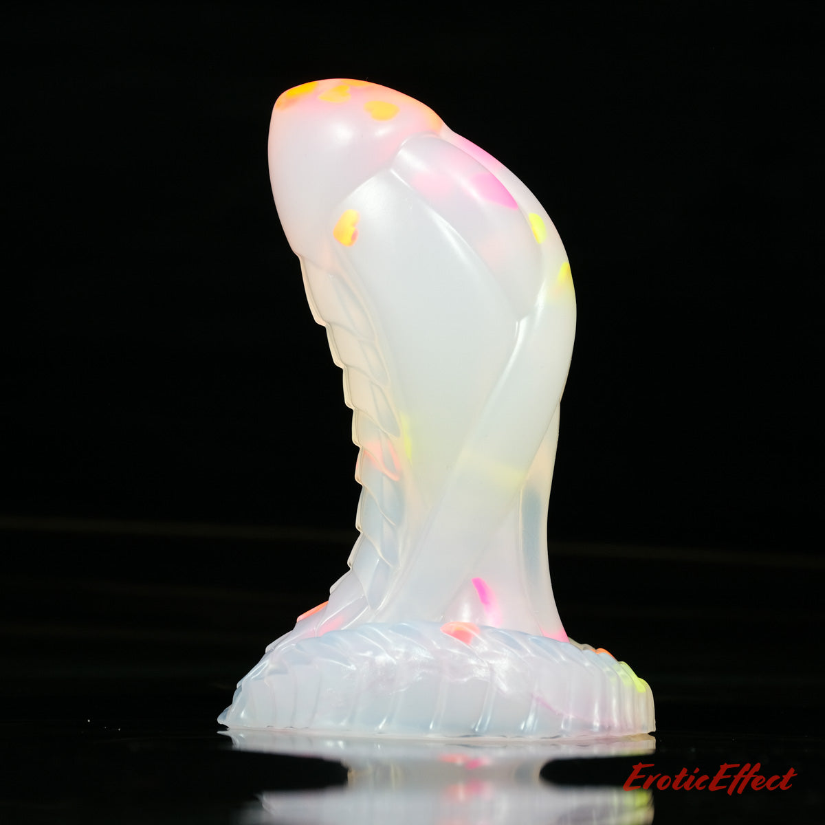 Krothur Fantasy Silicone Dildo - Large - NearClear Soft Firmness - 582