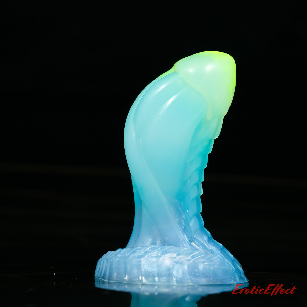 Krothur Fantasy Silicone Dildo - Small - NearClear Soft Firmness - 600