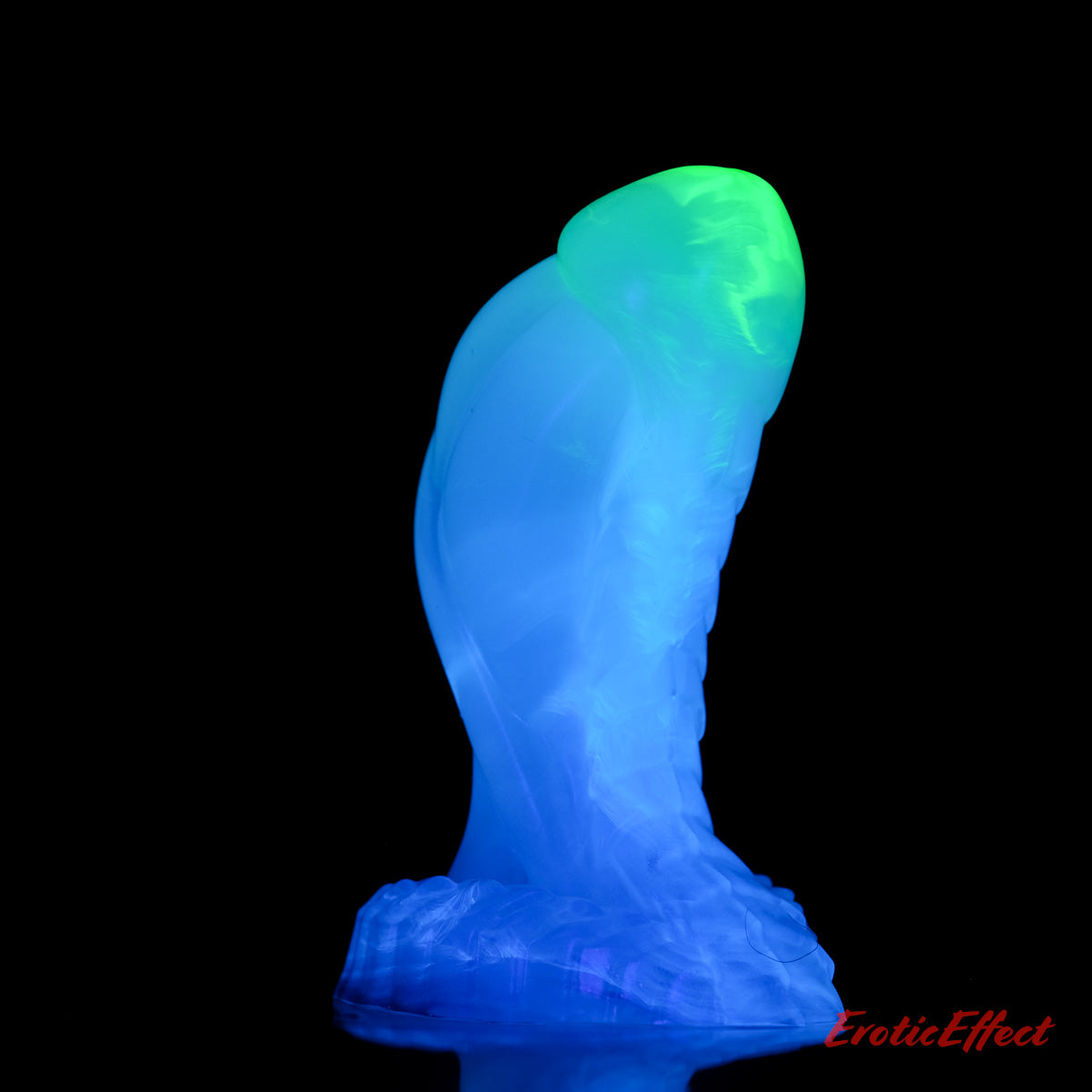 Krothur Fantasy Silicone Dildo - Small - NearClear Soft Firmness - 600