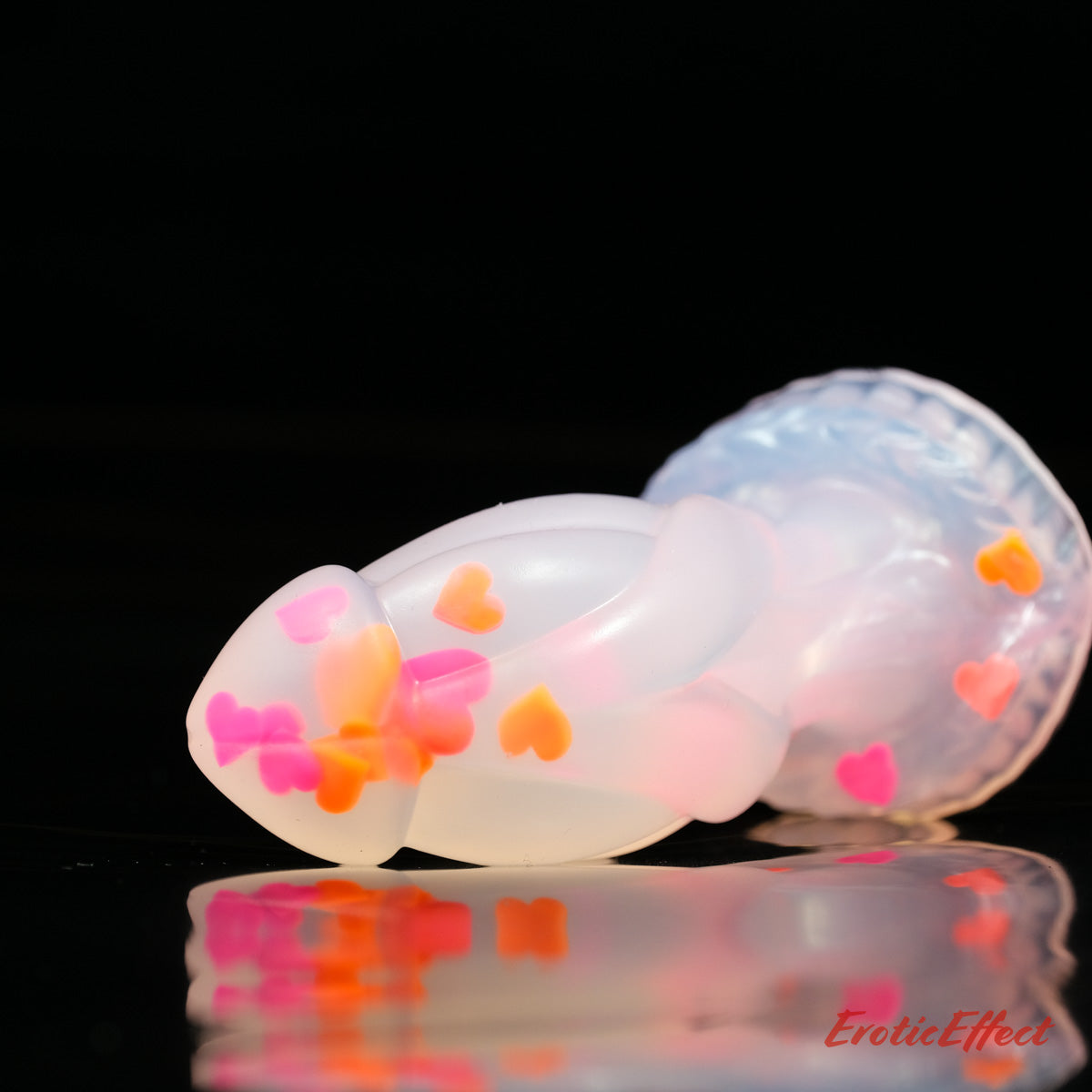 Krothur Fantasy Silicone Dildo - Small - NearClear Soft Firmness - 601