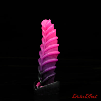 Aearvon Fantasy Silicone Dildo - Pink Goth Colourway - Made To Order