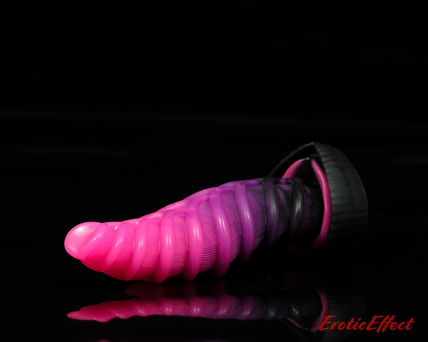 Aearvon Fantasy Silicone Dildo - Pink Goth Colourway - Made To Order