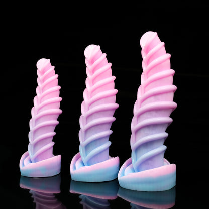 Aearvon Fantasy Silicone Dildo - Pastel Dreams Colourway - Made To Order