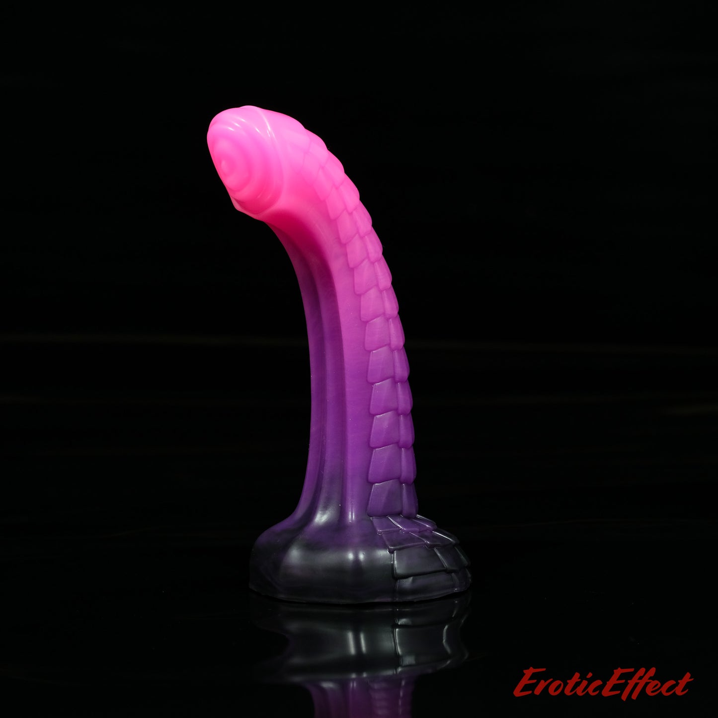 Raithor Dragon Fantasy Silicone Dildo - Pink Goth Colourway - Made to Order