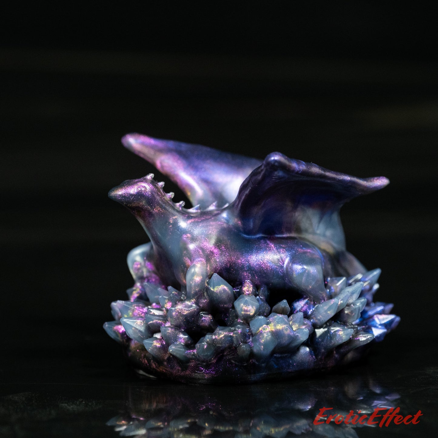 Crystal Dragon Silicone Squishy - NearClear Soft Firmness - 299