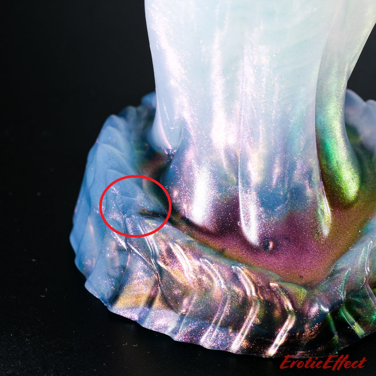 Krothur Fantasy Silicone Dildo - Large - NearClear Soft Firmness - 830 - FLOP - "The Final Boss"