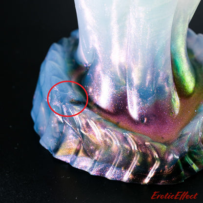 Krothur Fantasy Silicone Dildo - Large - NearClear Soft Firmness - 830 - FLOP - "The Final Boss"