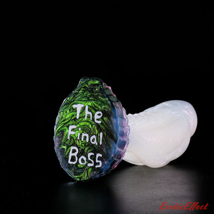 Krothur Fantasy Silicone Dildo - Large - NearClear Soft Firmness - 830 - FLOP - "The Final Boss"