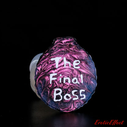 Krothur Fantasy Silicone Dildo - Large - NearClear Soft Firmness - 830 - FLOP - "The Final Boss"