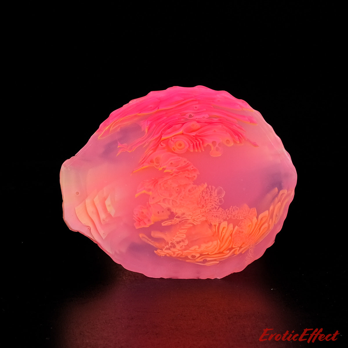 Krothur Fantasy Silicone Dildo - Medium - NearClear Soft Firmness - 812