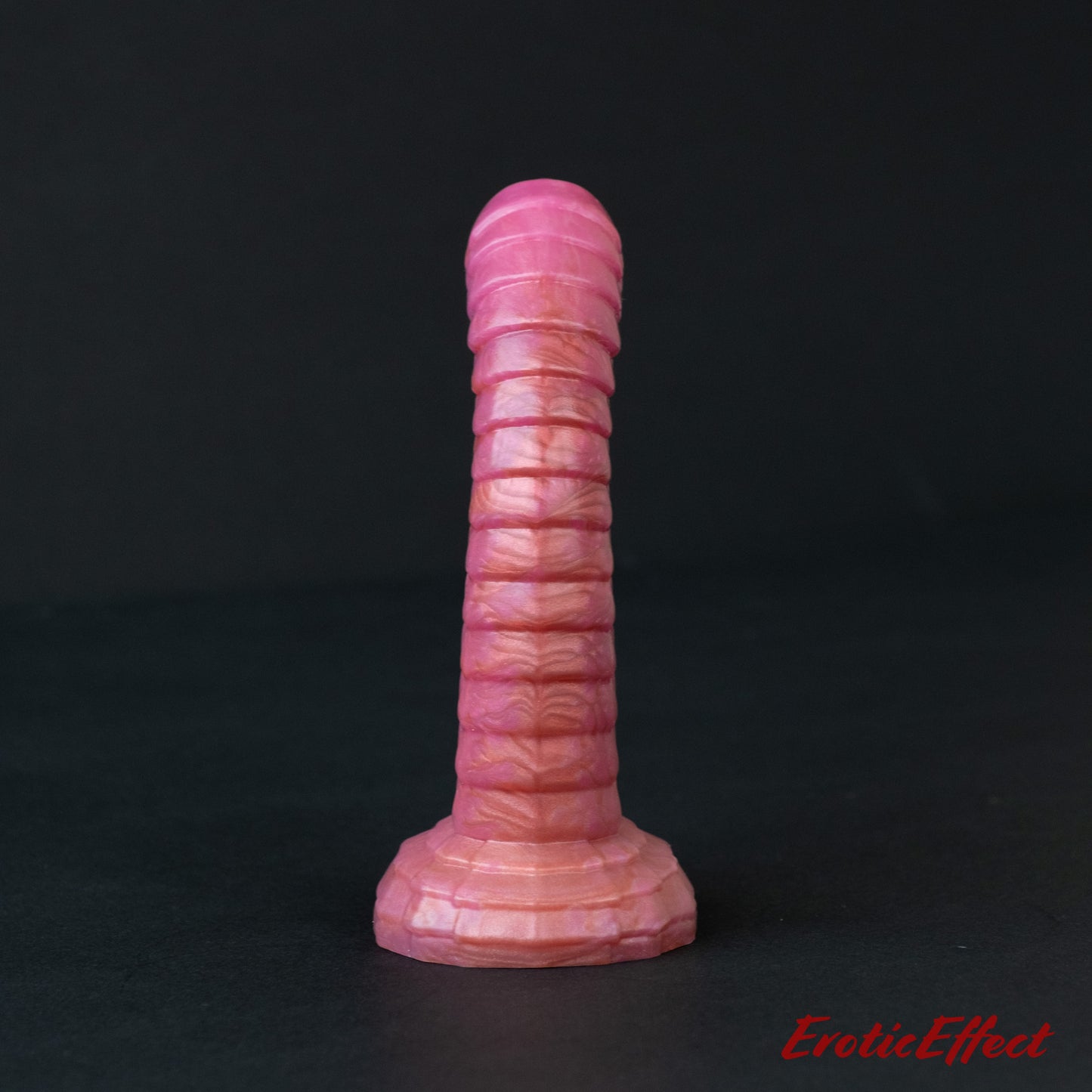 Raithor Dragon Fantasy Silicone Dildo - Small - Medium Firmness - Pink/Red Shimmer