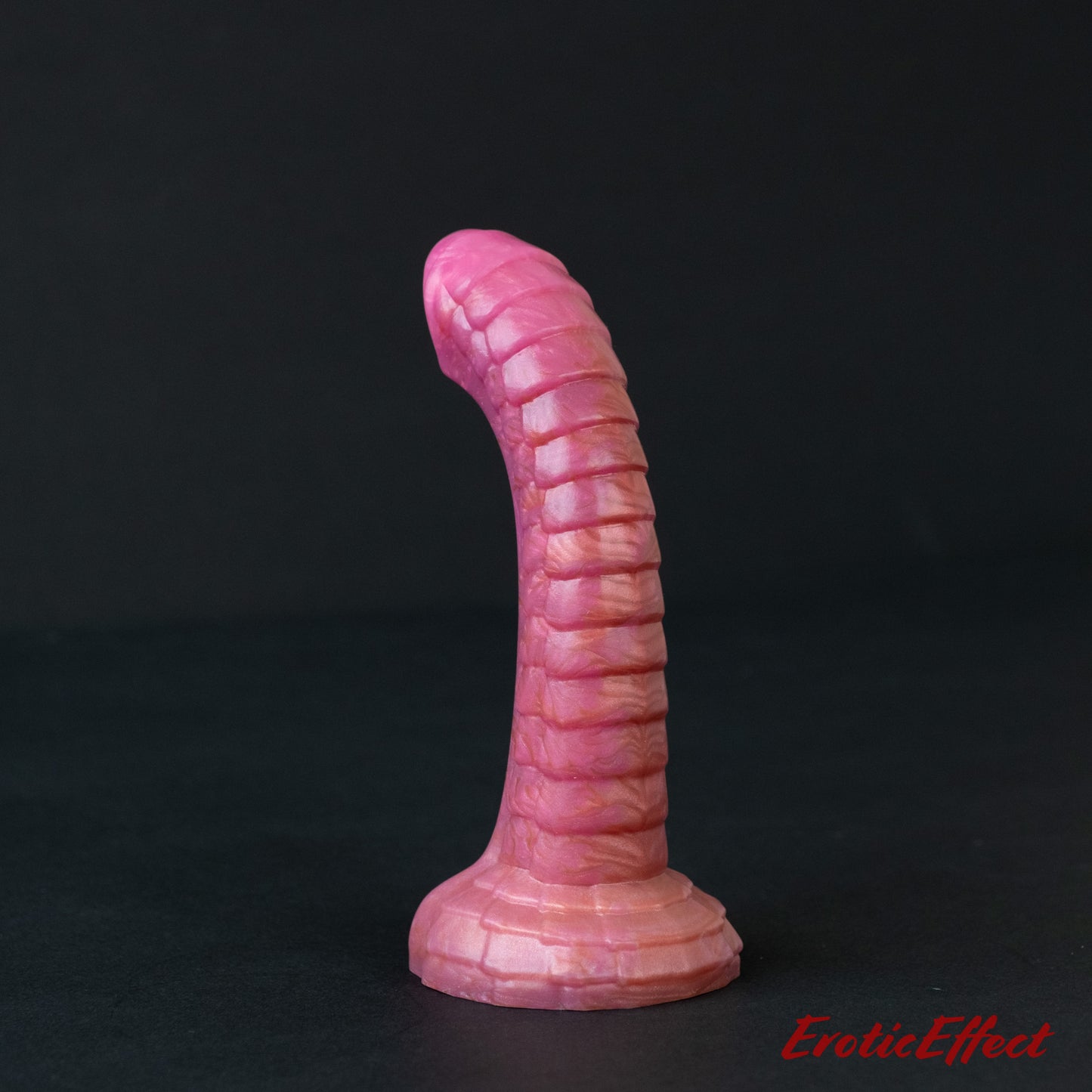Raithor Dragon Fantasy Silicone Dildo - Small - Medium Firmness - Pink/Red Shimmer