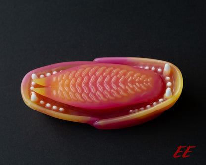 Ecthir Silicone Grindable - Tequila Sunrise Colourway - Medium Firmness