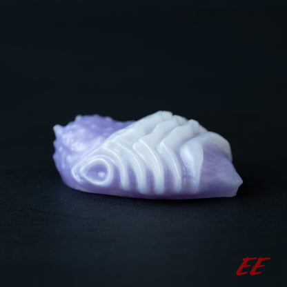 Edgar Silicone Grindable/Squishy - Lavender/White Shimmer - Medium Firmness