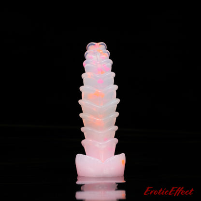 Aearvon Fantasy Silicone Dildo - Medium - NC Soft - Heart Confetti