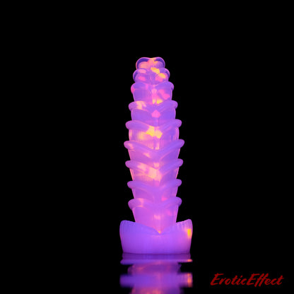 Aearvon Fantasy Silicone Dildo - Medium - NC Soft - Heart Confetti