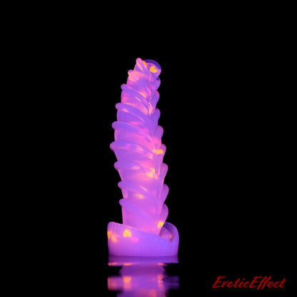 Aearvon Fantasy Silicone Dildo - Medium - NC Soft - Heart Confetti