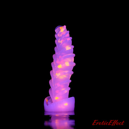 Aearvon Fantasy Silicone Dildo - Medium - NC Soft - Heart Confetti