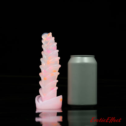 Aearvon Fantasy Silicone Dildo - Small - NC Soft - Heart Confetti