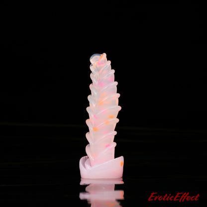 Aearvon Fantasy Silicone Dildo - Small - NC Soft - Heart Confetti