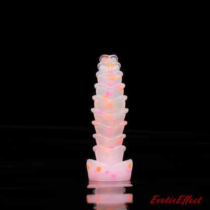 Aearvon Fantasy Silicone Dildo - Small - NC Soft - Heart Confetti