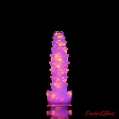 Aearvon Fantasy Silicone Dildo - Small - NC Soft - Heart Confetti