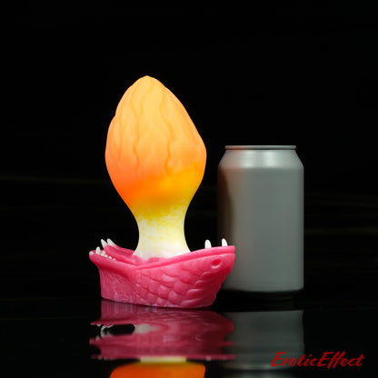 Dragon's Breath Fantasy Silicone Butt Plug - XXL - Split Firmness - 125