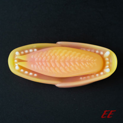 Ecthir Silicone Grindable - Peach/Yellow - Medium Firmness