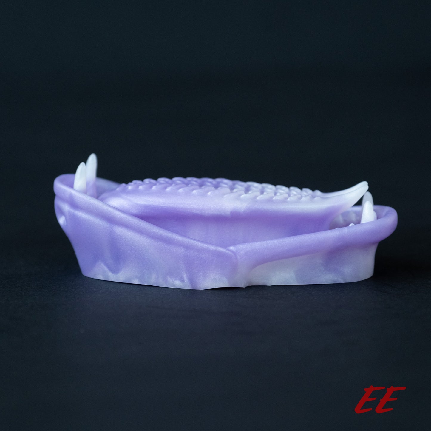 Ecthir Silicone Grindable - Lavender/White Shimmer - Soft Firmness