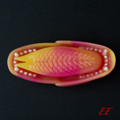 Ecthir Silicone Grindable - Pink/Yellow Fade - Medium Firmness