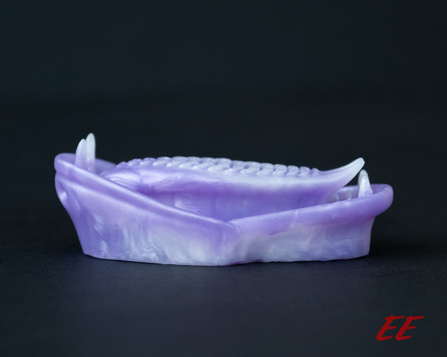 Ecthir Silicone Grindable - Lavender/White Shimmer - Medium Firmness