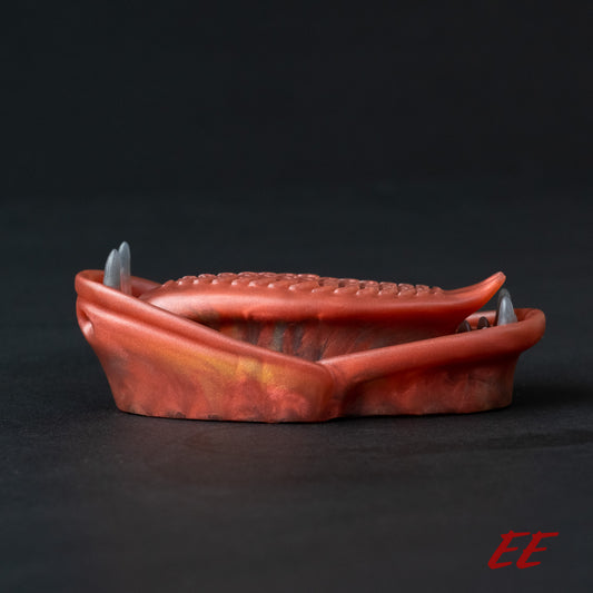 Ecthir Silicone Grindable - Soft Firmness - Shimmery Red/Black/Gold