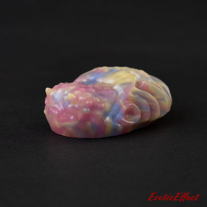 Edgar Silicone Grindable/Squishy - Pink/Yellow/Blue Shimmer - Medium Firmness