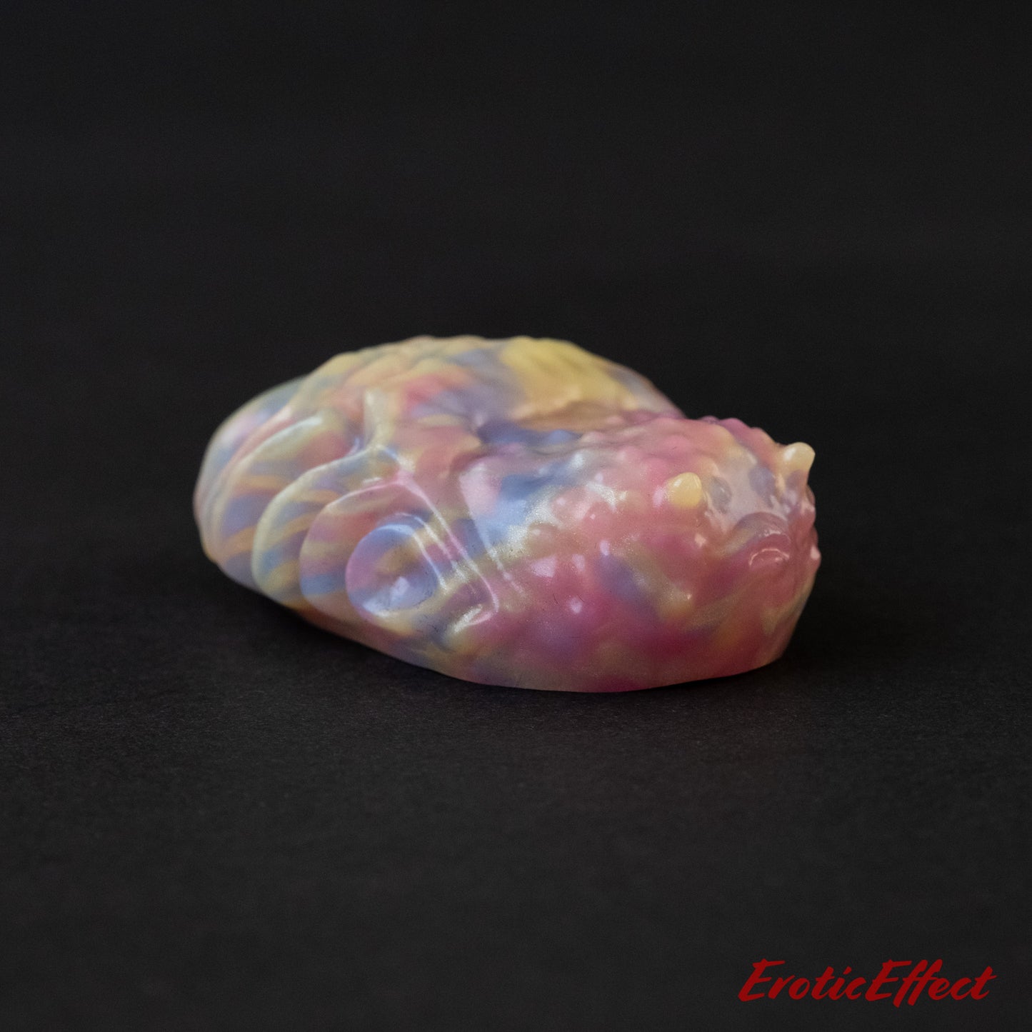 Edgar Silicone Grindable/Squishy - Pink/Yellow/Blue Shimmer - Medium Firmness