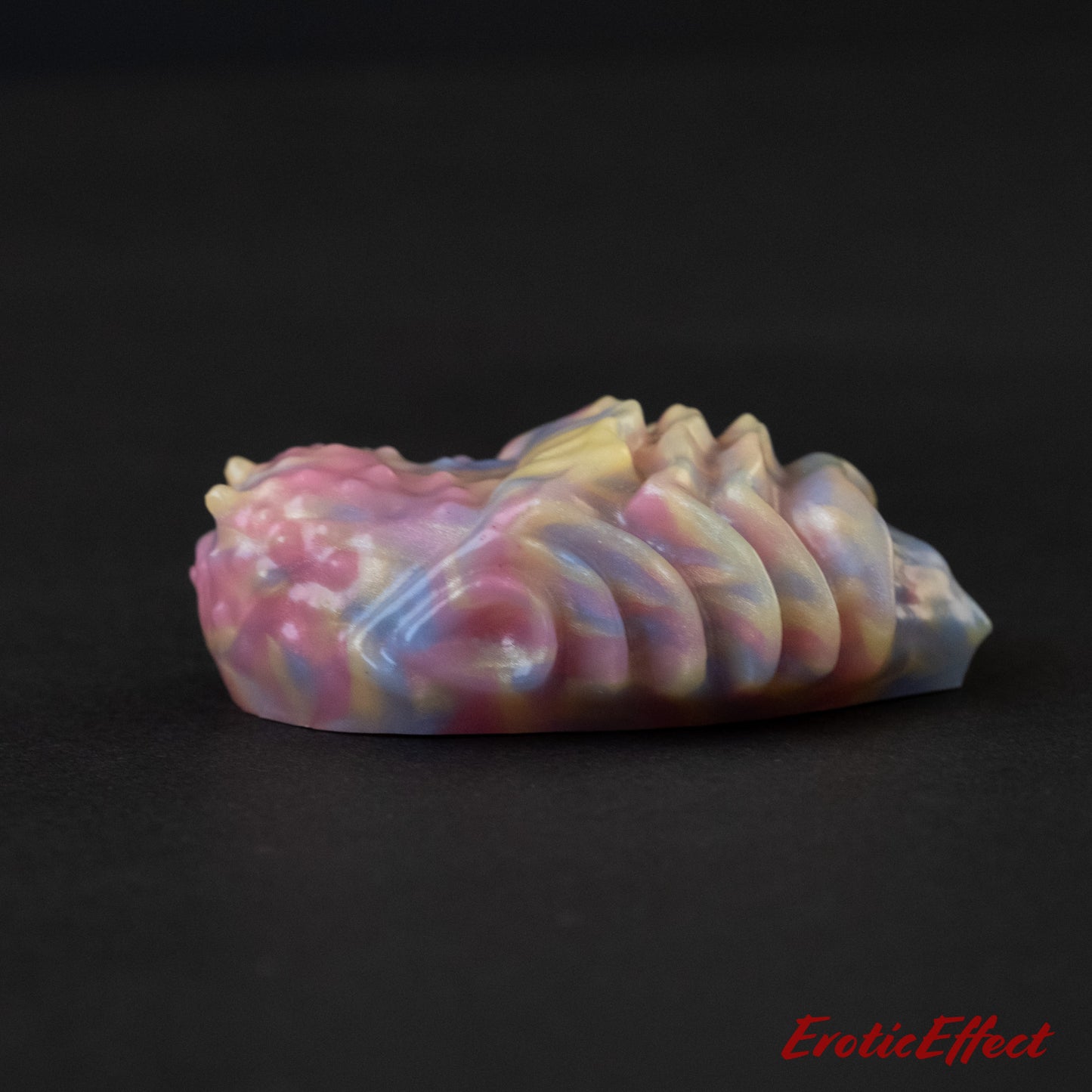 Edgar Silicone Grindable/Squishy - Pink/Yellow/Blue Shimmer - Medium Firmness