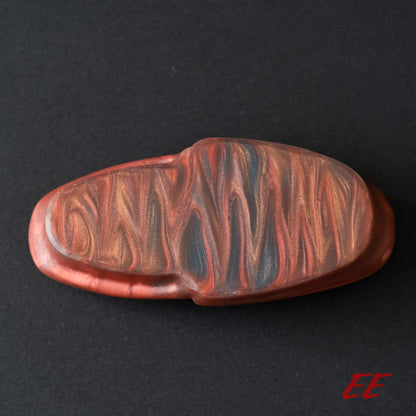 Ecthir Silicone Grindable - Soft Firmness - Shimmery Red/Black/Gold