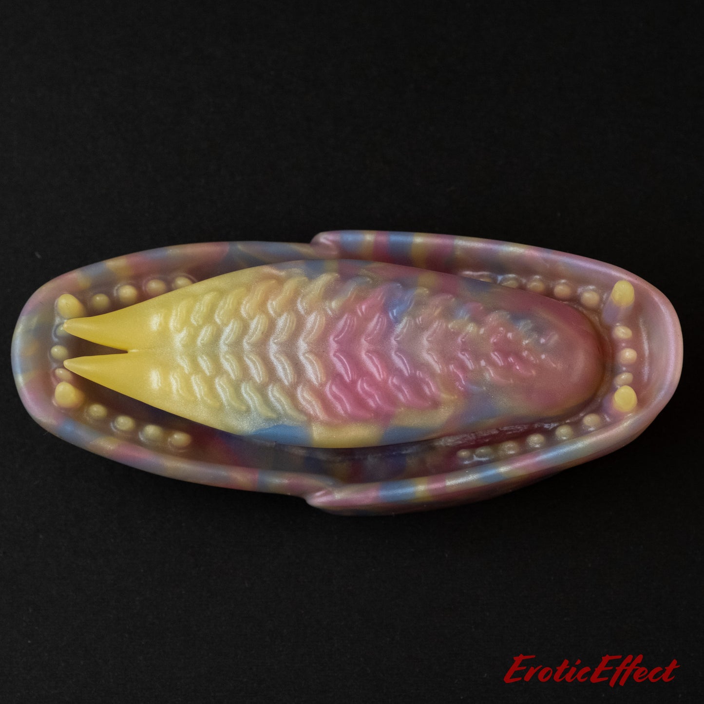 Ecthir Silicone Grindable - Medium Firmness - Pink/Yellow/Blue Shimmer