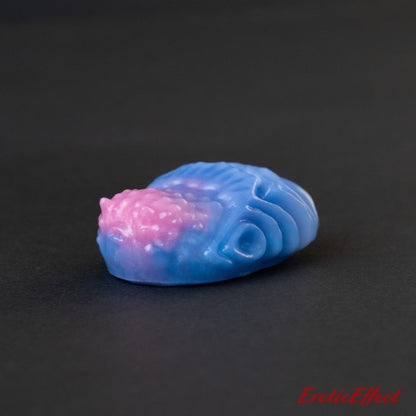 Edgar Silicone Grindable/Squishy - Glow Blue/Pink Shimmer - Medium Firmness