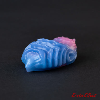 Edgar Silicone Grindable/Squishy - Glow Blue/Pink Shimmer - Medium Firmness