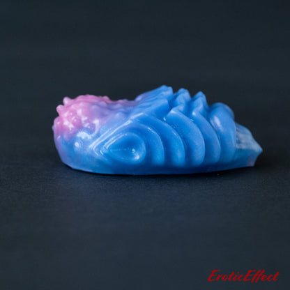 Edgar Silicone Grindable/Squishy - Glow Blue/Pink Shimmer - Medium Firmness