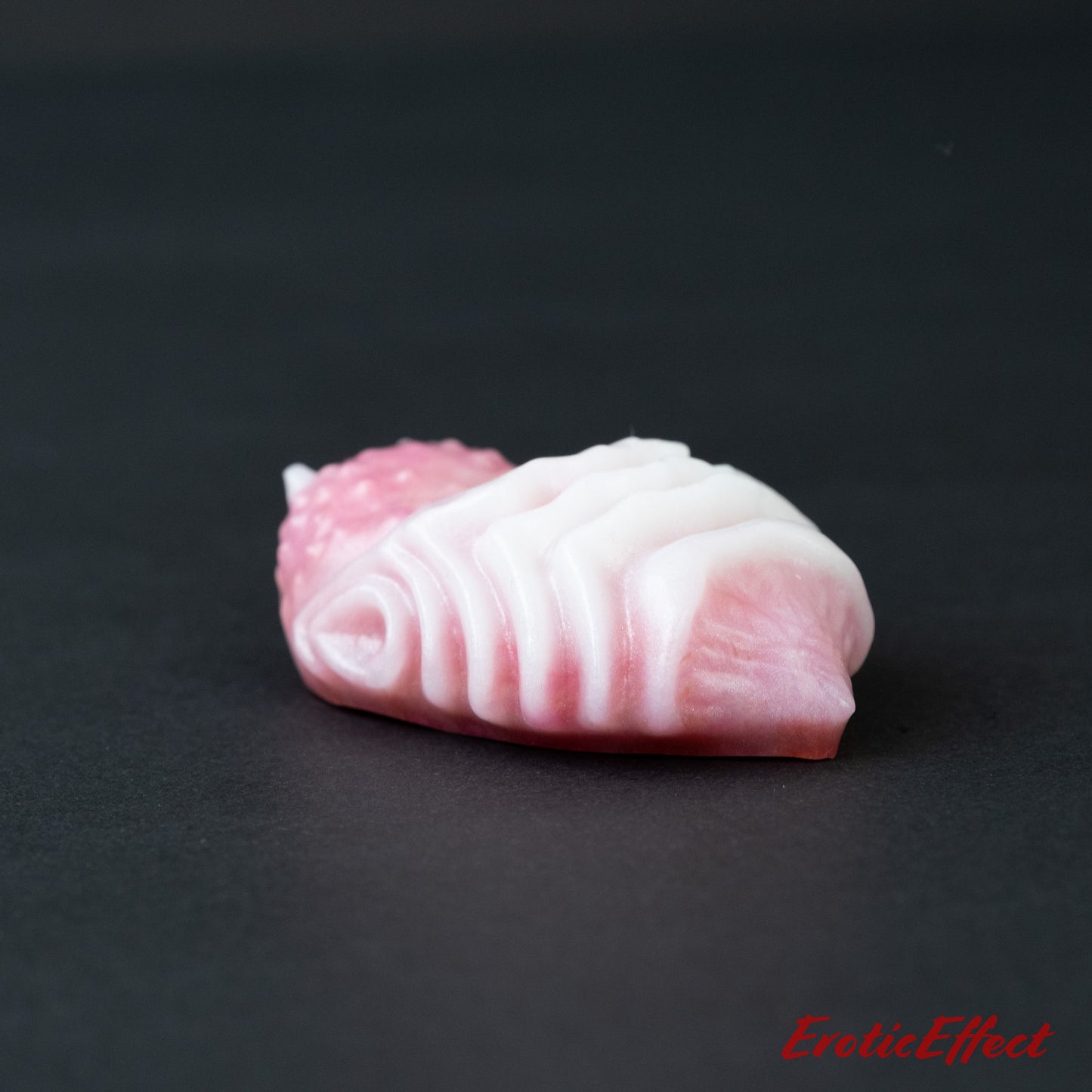 Edgar Silicone Grindable/Squishy - Glow White/Pink/Red Shimmer - Medium Firmness
